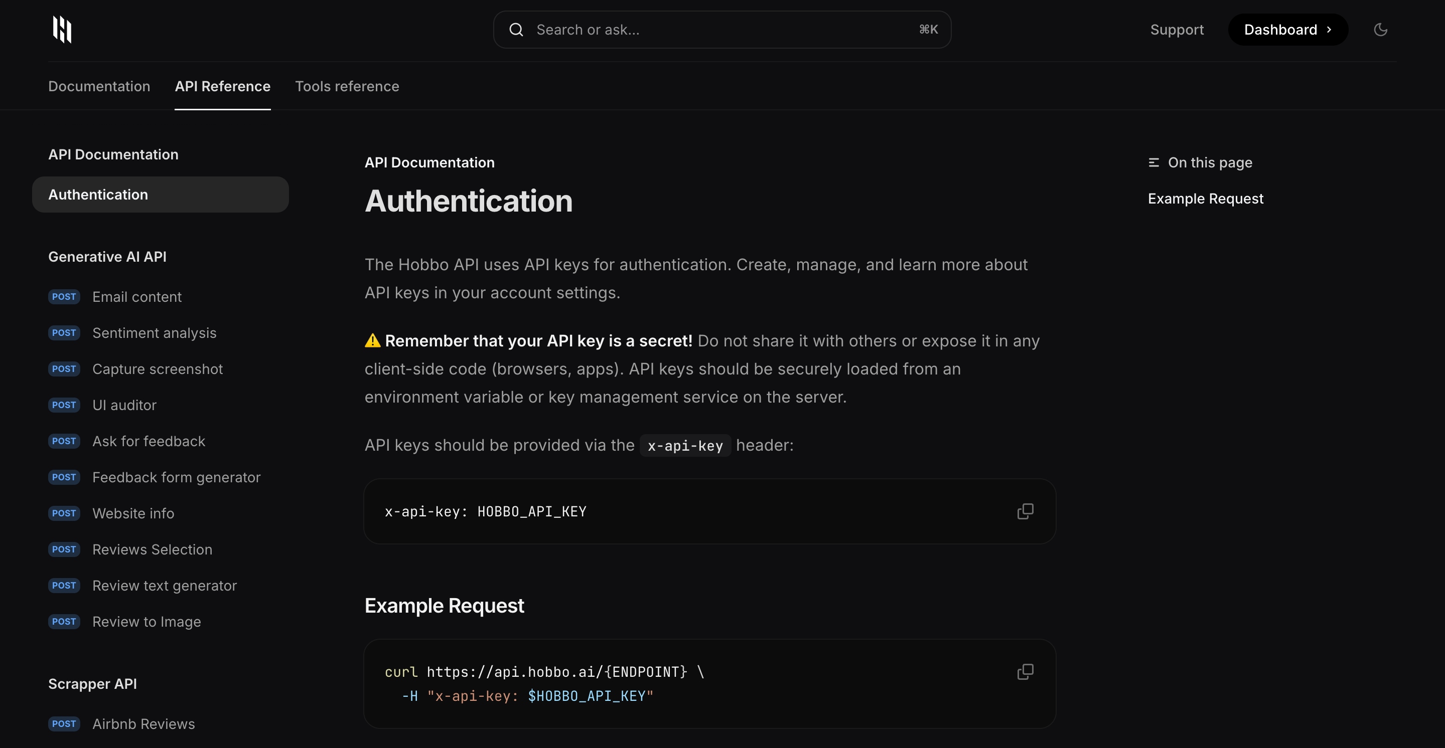 app screen